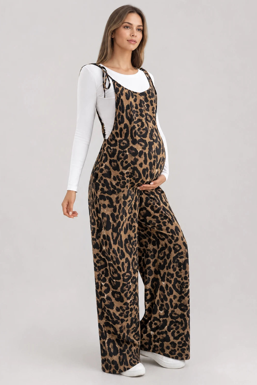 Salopette Leopard Femme Enceinte